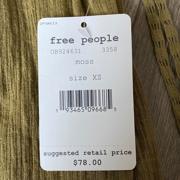 Free People Sweet Thing Tunic In Moss Extra Small - Picture 3 of 11